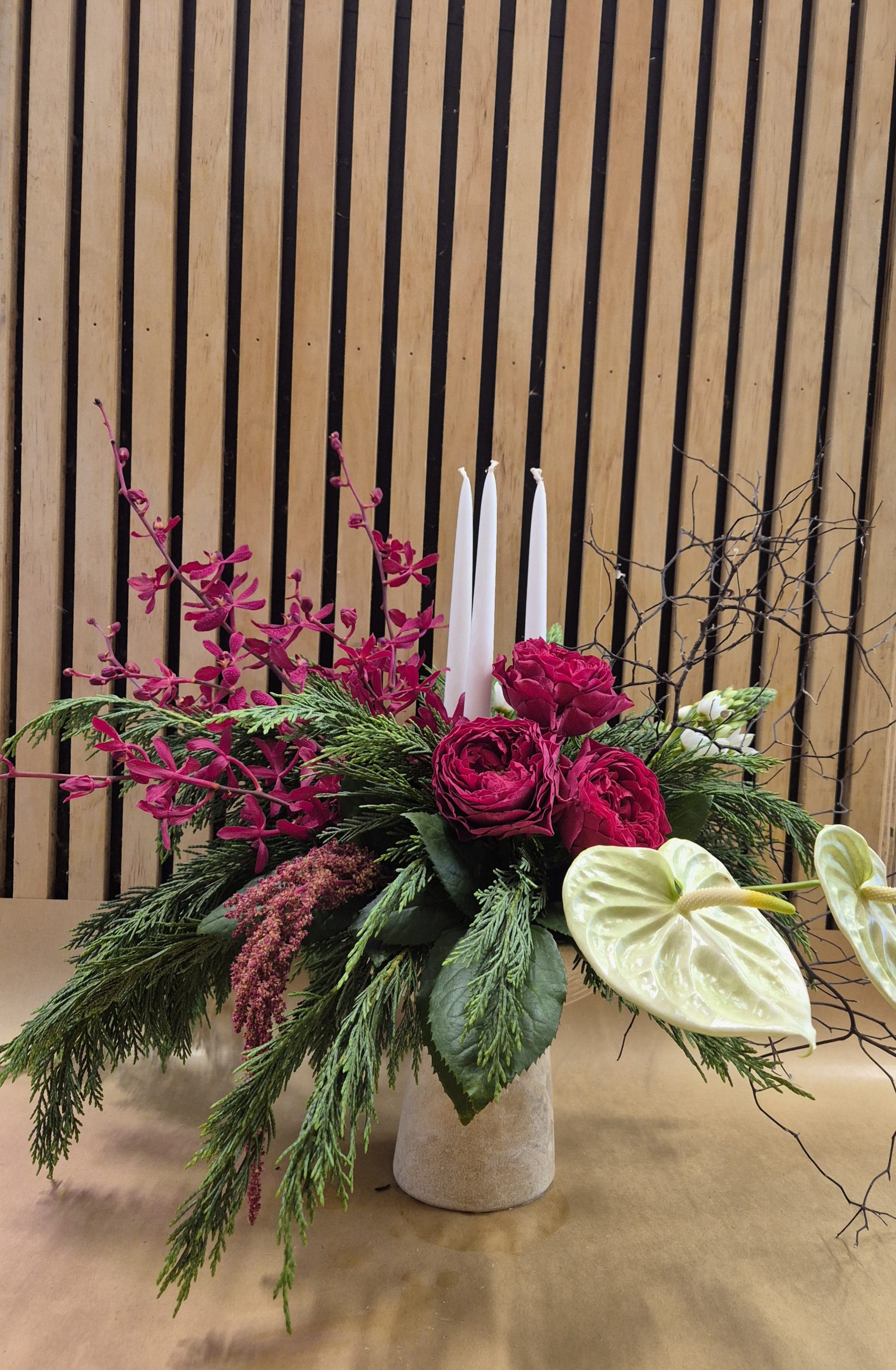 Christmas table centre workshop - Image 2